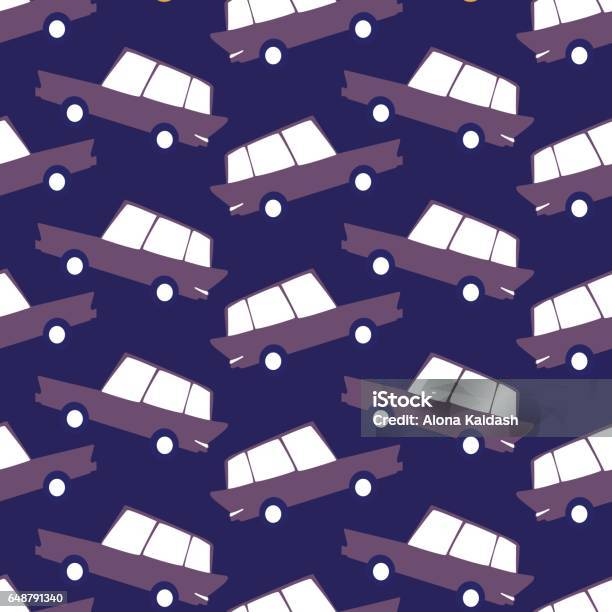 Car Pattern Stock Illustration - Download Image Now - Art, Auto Racing ...