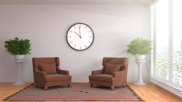 istock interior with chair. 3d illustration 648799858