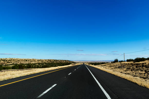 istock Newly built highway in the USA 648803820