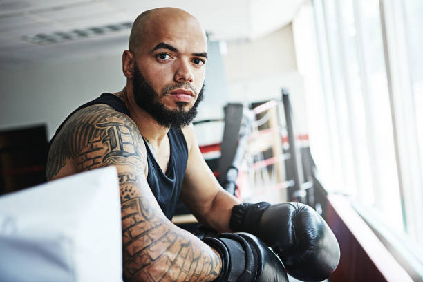 istock The boxing ring brings out the beast in me 648804902