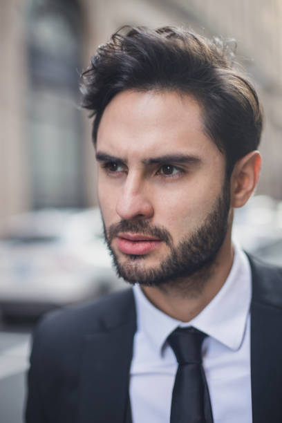 istock Beautiful bearded businessman 648821682