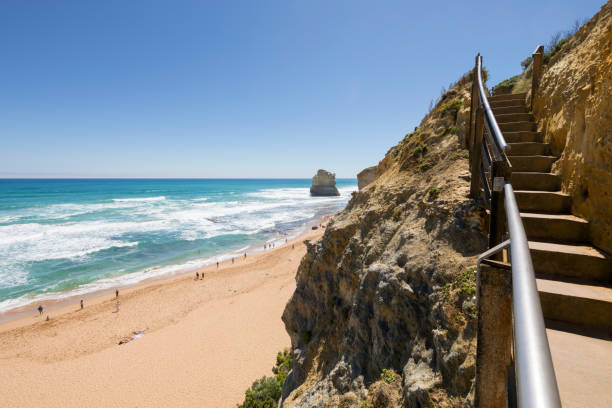 istock Gibson Steps, Great Ocean Road, Victoria, Australia 648822072
