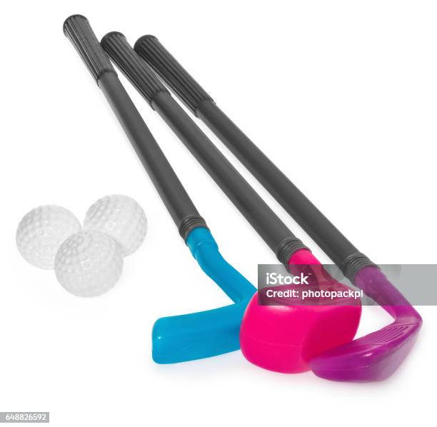 welvaart Bungalow Geschiktheid Minigolf Set Speelgoed Voor Kinderen Kunststof Golf Stick En Ballen  Stockfoto en meer beelden van Midgetgolf - iStock