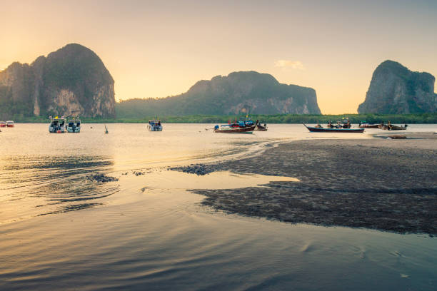 istock Thai Taxi-Boats 648833252
