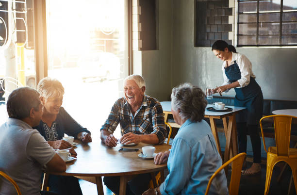 istock Catching up on the good old days 648845126