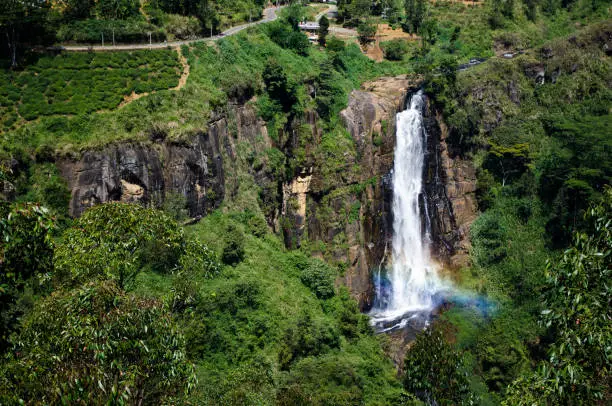 Photo of Devon Falls of Talawakele, Nuwara Eliya District , Sri Lanka