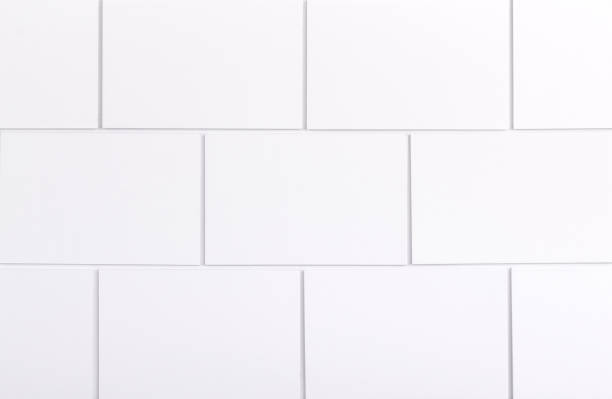 istock Business cards isolated on white 648905174