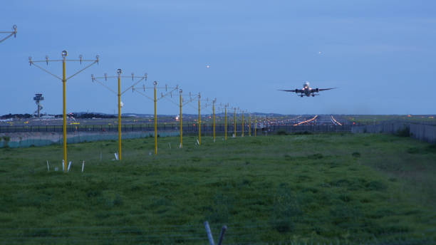 istock Plane taking off at Sydney airport 4k 648906766