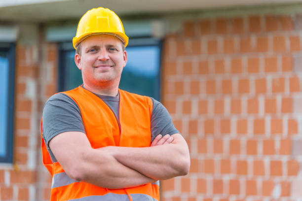 istock Portrait of an Construction Worker 648913072