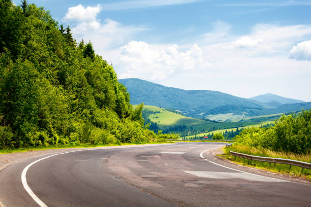 istock Road trip to mountains 648916386