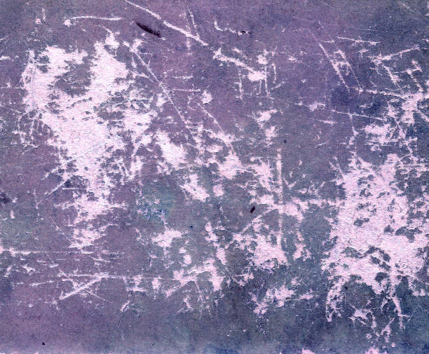 istock Scratched old paper grungy texture 648923824