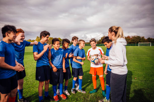 istock She is a Great Football Coach! 648946004