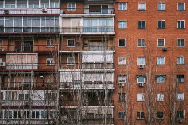 istock Old apartments in Madrid 648950758
