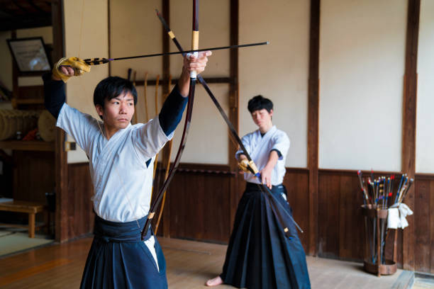 istock Two young adult archers 648967824