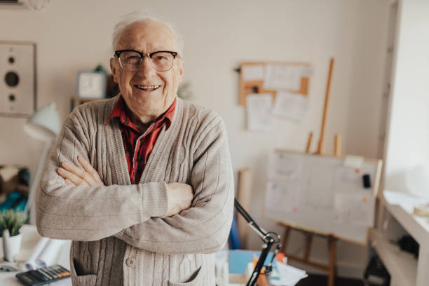 istock Senior Man Smiling At The Camera 648971810