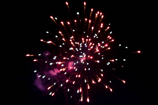 istock De-focus light fireworks color abstract background, bokeh, bright. 648978158