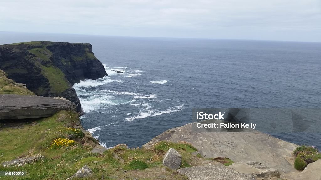 Cliffs of Moher Taken at the Cliffs of Moher in Ireland. Cliff Stock Photo