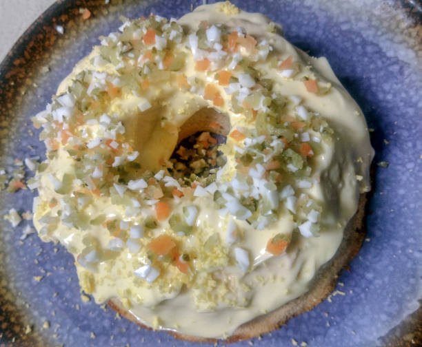 istock Tuna cake with mayonnaise 648983944