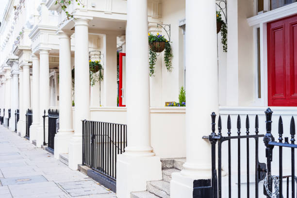 istock Typical Regency Style Row Houses in London England UK 648986534