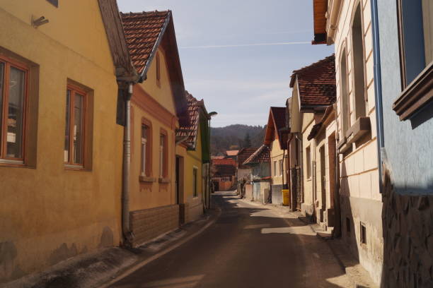 istock Schei district houses, Brasov, Romania, Transylvania 648993424