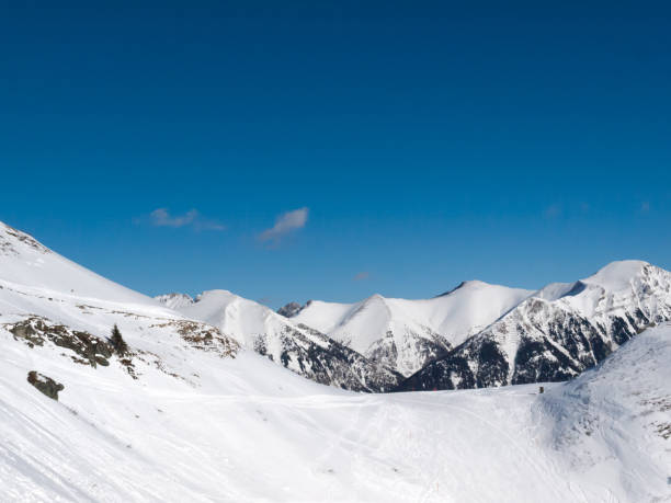 istock Skiing area in the Alps 648999940