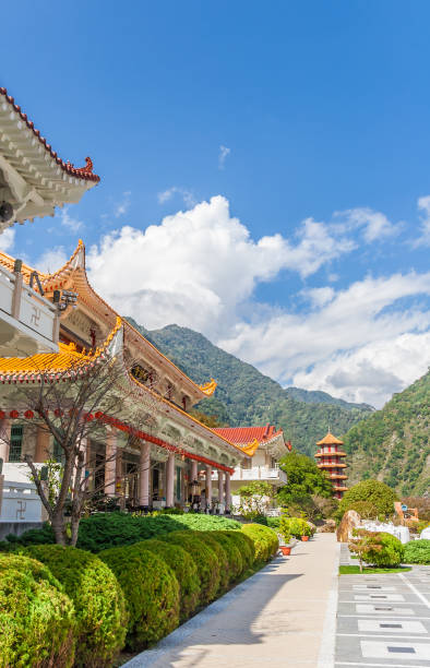 istock Hsiangte temple in Taroko National Park, Taiwan 649000644