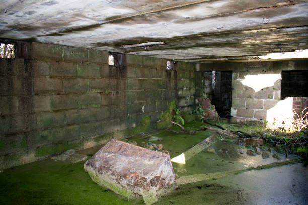World War II Heavy Anti-Aircraft Battery Gunsite