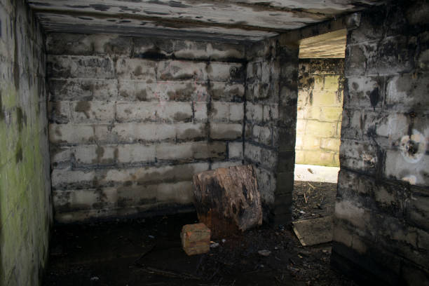 World War II Heavy Anti-Aircraft Battery Gunsite