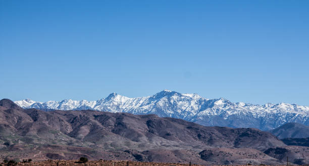 istock Atlas mountains covered in snow 649018896