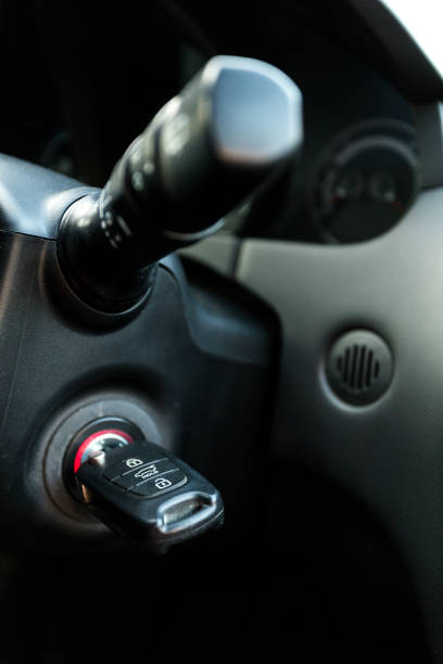 istock Car's interior in details 649019238