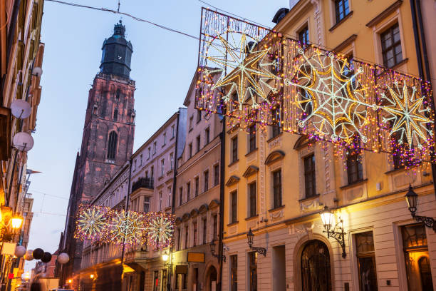 istock St. Elisabeth's Church in Wroclaw 649019422