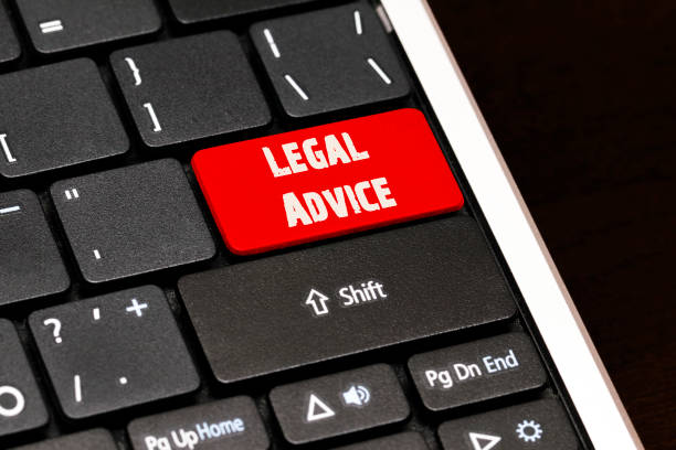 istock Legal Advice on Red Enter Button on black keyboard 649027096