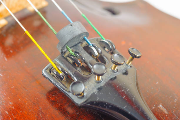 istock a violin image on the white background close up 649043144