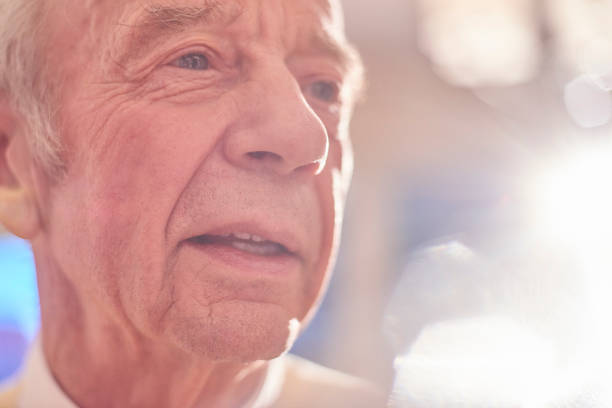 istock Senior male looking off camera 649043394