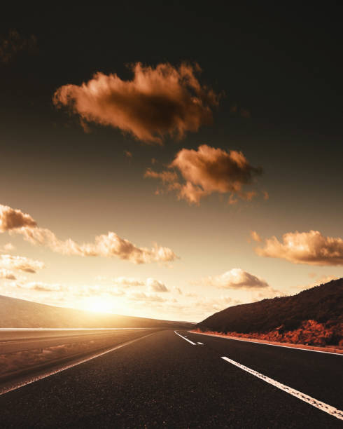 on the road on the derbyshire and yorkshire