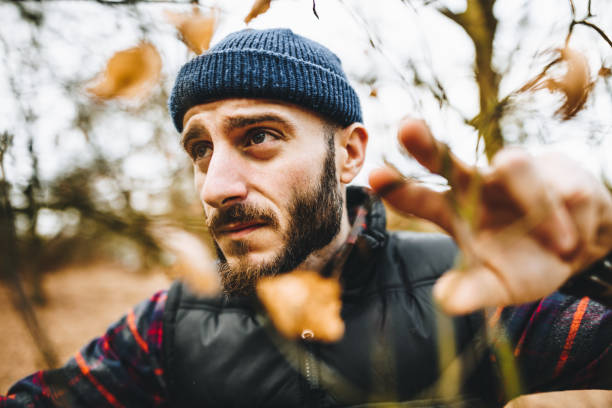 istock man portrait hiking in the forest 649064612