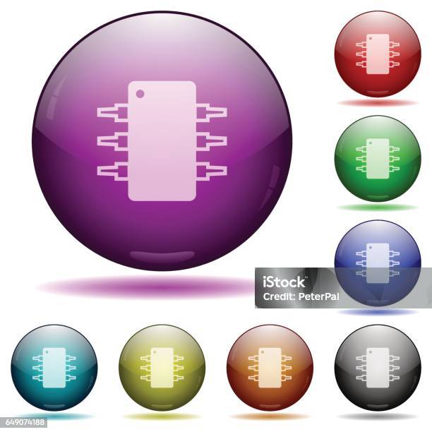 Cpu All Button Integrated Circuit Buttons Stock Illustration - Download Image Now ...