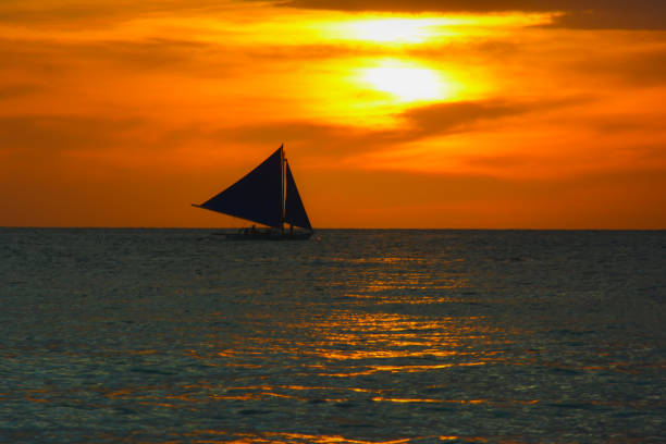 istock Sunset in Boracay Island 649081462