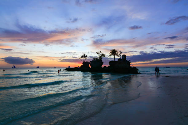 istock Sunset in Boracay Island 649081464