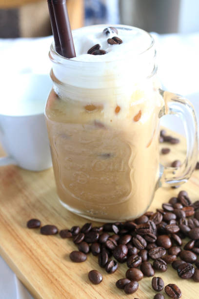 Ice coffee latte