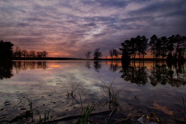 istock Higgins Lake South State Park Lagoon reflections 649094062