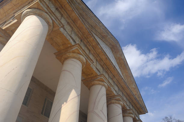 istock Architecture of historic Arlington House 649108506