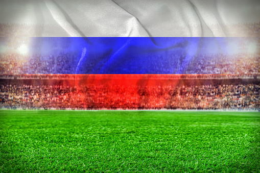 russia stadium soccer 2018 background