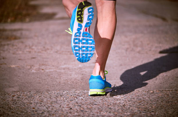 istock Running athlete during training outdoors in the summer on a sunny day. 649132734