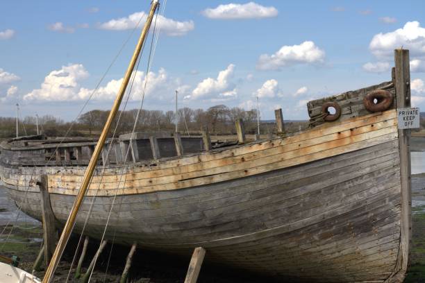 istock old fishing boat 649137108