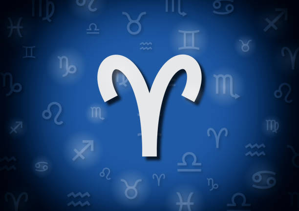 istock An illustration representing the zodiac sign of Aries 649144378