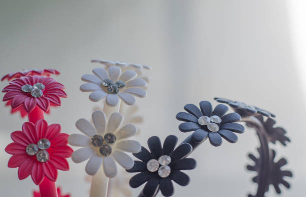 istock Headband floral print closeup 649151604