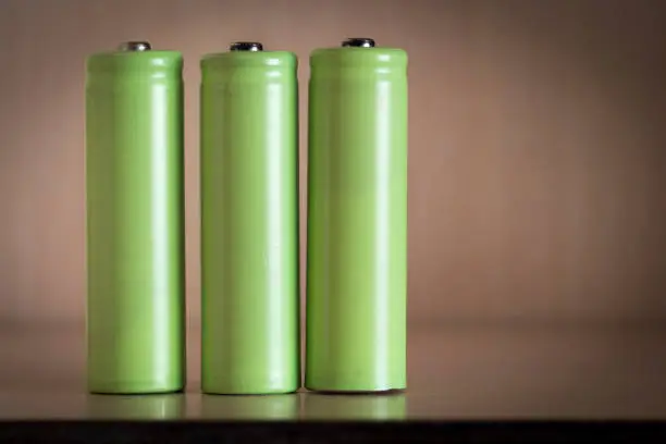 Photo of Three electric batteries