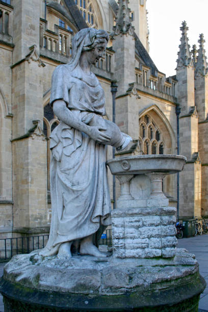 istock Sculpture outside Bath Abbey 649156658