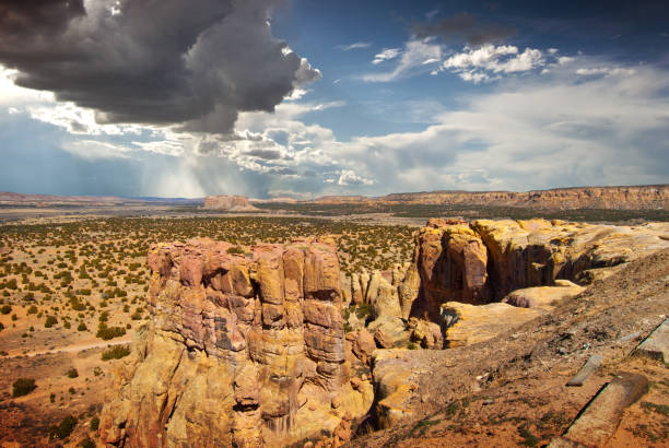 istock Enchanted Mesa, New Mexico, USA 649156864